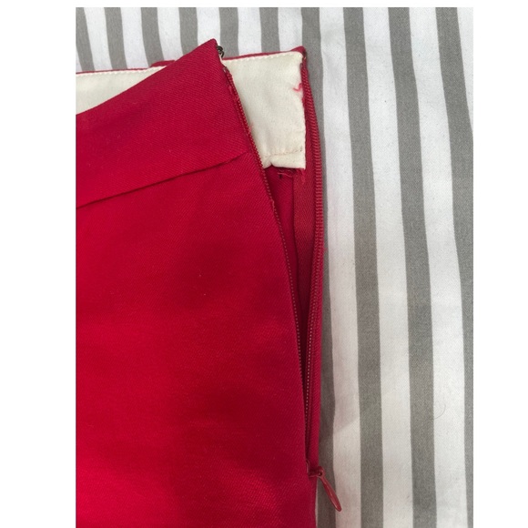 J. Crew Mercantile Red Knit Ankle Pants - Picture 4 of 6